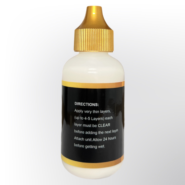 Adhesive waterproof strong lace front wig glue for secure, long-lasting wig hold and natural hairline application.
