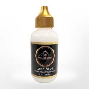 Best adhesive waterproof lace wig glue providing a secure, long-lasting hold for lace front wigs by ADA BEAUTY