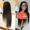 Invisible 13x4 HD Lace Wig suitable for all skin tones. Brazilian 100% Unprocessed Human Hair Natural Black Color Lace Front Wigs For Women.