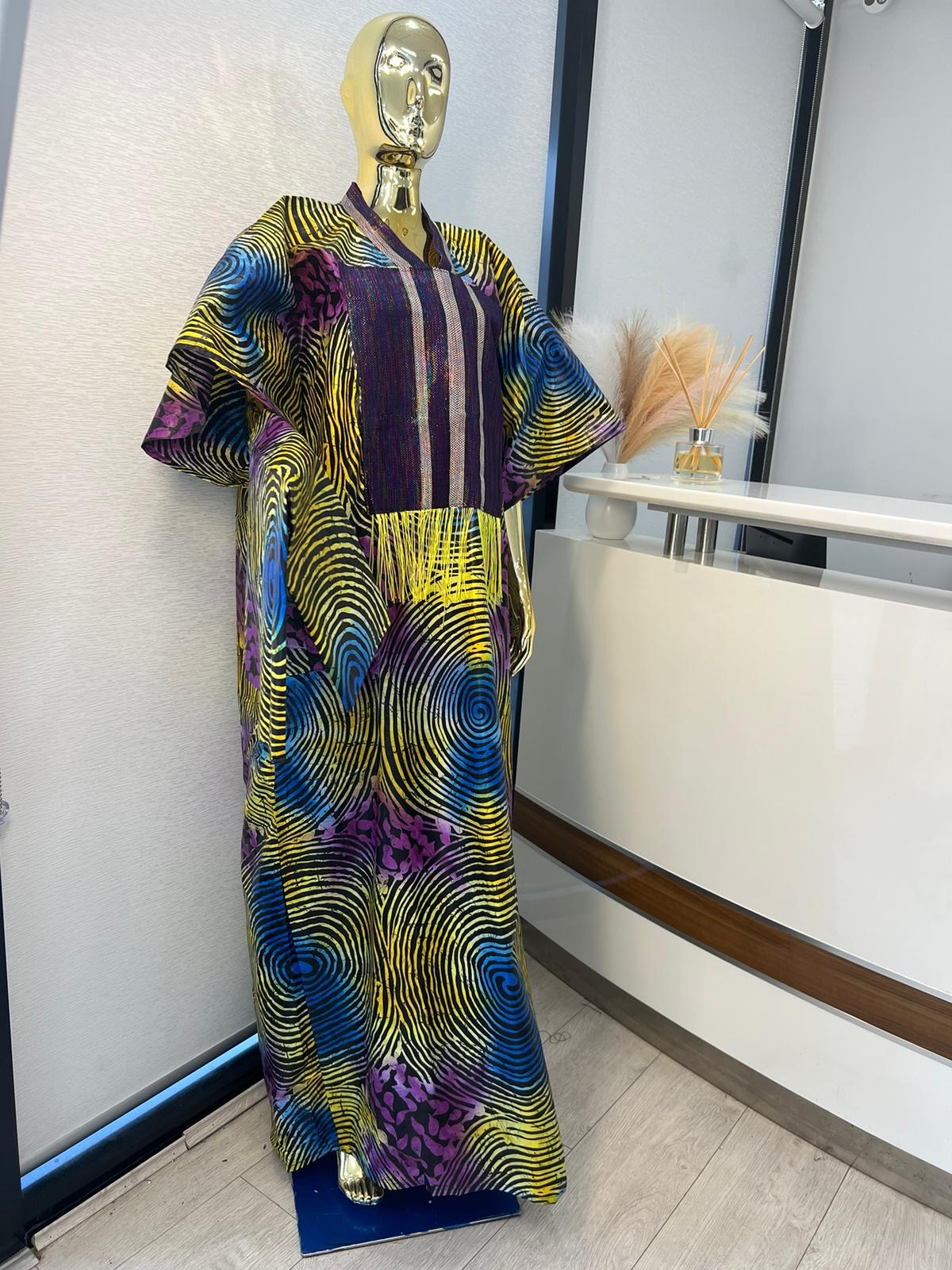 Long African Print Dress Styles Ankara Fashion ADA BEAUTY