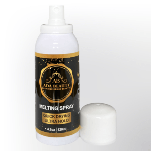Ultra Hold Lace Melting Spray For Wigs 120ml2 Residue free melting spray for securing human hair wigs