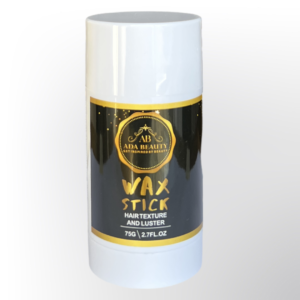 Hair wax stick for slick styling, smooths flyaways and edges for polished wig looks and natural-looking lace front finishes.