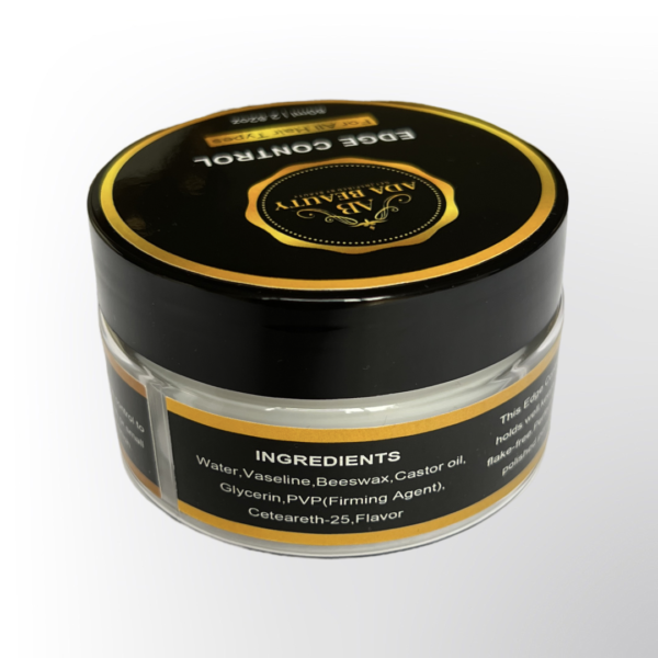Edge control gel for lace front wigs – maximum hold edge tamer for all hair types, perfect for styling baby hairs and keeping edges laid all day