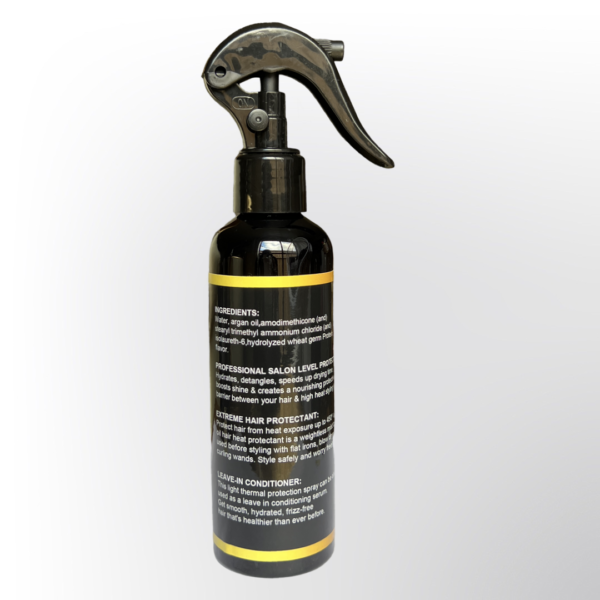 200ml heat protection spray for human hair wigs – thermal shield for flat irons, curling wands, and blow dryers – ideal for lace front and synthetic wigs
