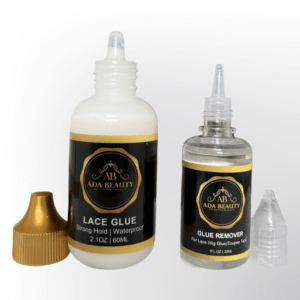 Super Bond Lace Frontal Wig Glue With Remover2 Ada Beauty lace wig glue with remover for strong waterproof hold
