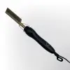 Electric hot comb hair straightener designed for styling and smoothing synthetic and human hair wigs, ideal for edges and root touch-ups.