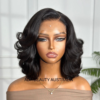 Bouncy Wave Bob Human Hair Wig for Women