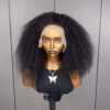 ADA BEAUTY 13x4 Afro Kinky Curly Bob Lace Frontal Wig 100% Human Hair – Front View