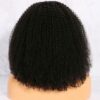 High-Density 300% Afro Kinky Curly Bob Brazilian Lace Wig – Pre-Plucked Hairline Close-Up