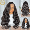 SYLVIA 26-Inch Body Wave Human Hair Lace Frontal Wig